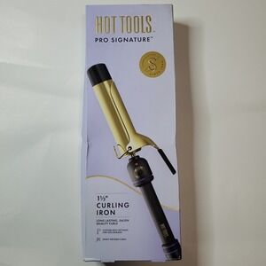 Hot Tools Pro Signature 1.5in Curling Iron Long Lasting Salon Quality Curls New